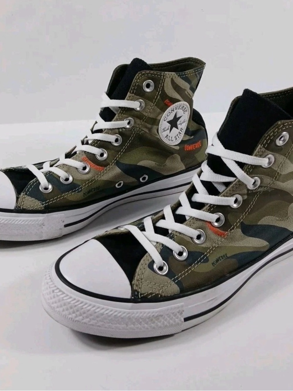 Converse RARE Chuck Taylor All Star Hybrid Camo High-Top Sneakers 6.5M 8.5W
